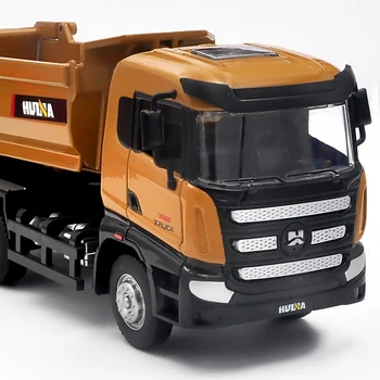1: 50 alaşım belden damperli kamyon modeli oyuncak yüksek taklit alaşım mühendislik kamyon modeli metal döküm toptan