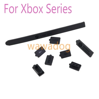 1 takım Ana Toz Geçirmez örtü filesi Filtre Jack Stoper Kiti Xbox Serisi S X anti-toz Fişleri Paketi Koruyucu Aksesuarları