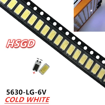1000 ADET LG LED LCD Arka TV Uygulaması Orta Güç LED Arka ışık 1W 6V 5630 Soğuk beyaz