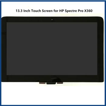 13.3 İnç HP Spectre Pro X360 G1 QHD dizüstü dokunmatik ekran LCD dijitalleştirici ekran montajı QHD 2560x1440 FHD 1920x1080