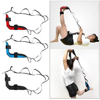 155cm Yoga germe kemeri Ayak Sedye Buzağı Tendinit Ayak Bileği Kayışı Band Yoga esneme kayışı Buzağı Bacak Ayak Flex Sedye