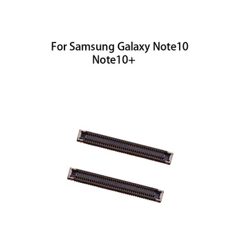 2 adet (Anakart Üzerinde) lcd ekran FPC samsung için konektör Galaxy Note10 Artı / Note10