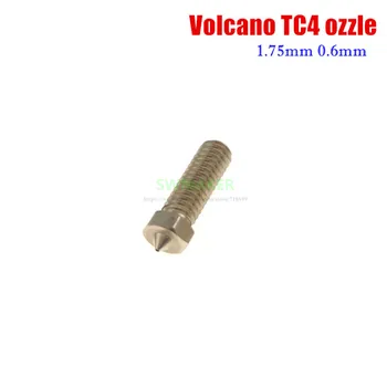 2 adet Titanyum alaşımlı TC4 Volkan Memesi, Yüksek sıcaklık dayanımı, Volkan hotend 3D yazıcı parçaları