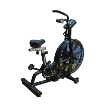 2021 hava bisikleti hava egzersiz bisikleti bisiklet kapalı kullanım için DB-110 airbike fan bisiklet fabrikadan siyah renk