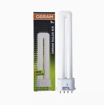2x OSRAM DULUX S / E 9 W/840 4000 K Beyaz 9 W / 865 Günışığı 2G7 4 pins CFL lamba tüpü LUMİLUX Ampul