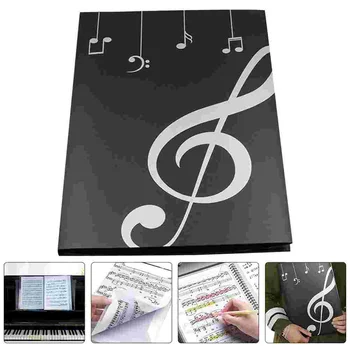 A4 Boyutu Müzik Klasörü nota kitabı Müzik Klasörü Notalar Klasörler Bağlayıcı