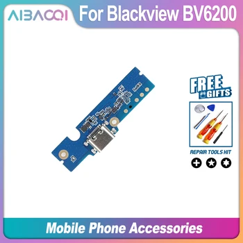 AiBaoQi Marka Yeni Blackview BV6200 USB Kurulu Şarj Portu Kurulu Blackview BV6200 Cep telefonu