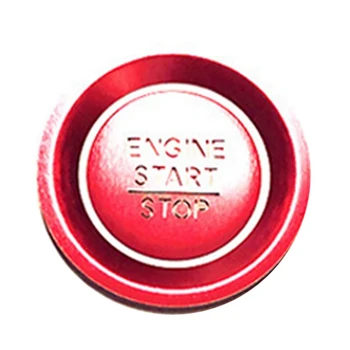 Alüminyum Alaşımlı Motor Çalıştırma / Durdurma düğme kapağı Trim Sticker İçin Ateşleme Halkası 2022 Honda CİVİC 11Th Aksesuarları