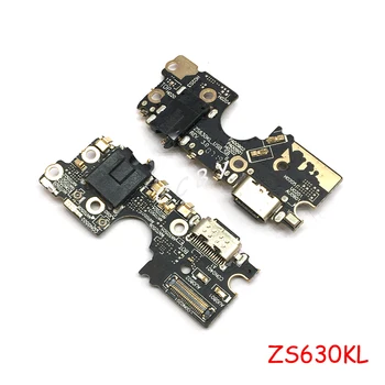 ASUS ZenFone 6 için 2019 ZS630KL USB Şarj Yuvası Bağlantı Noktası Konektörü Kurulu USB şarj portu Flex Kablo