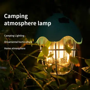 Atmosfer duygusu At Lambası Led kamp feneri 2v 3w Çadır Kamp Lambası Kamp Ekipmanları Su Geçirmez açık hava aydınlatması Retro