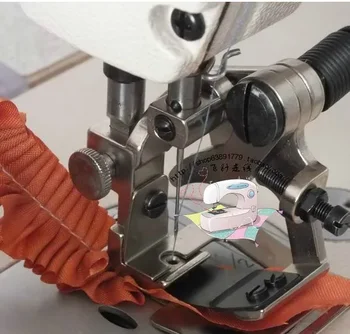 Endüstriyel Dikiş Makinesi Parçaları Plise Cihazı Kırışıklıklar baskı ayağı