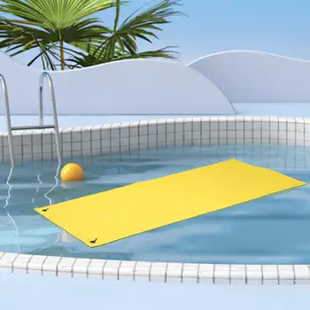 Havuz Su Yüzen Mat 3 Katmanlı Su Sal Roll up Pad 270x90x3. 3 cm Taşınabilir Su üzerinde Eğlenmek (Rastgele Renk)