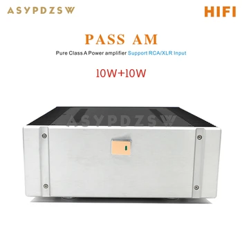 HİFİ PASS AM Saf Sınıf A güç amplifikatörü 10W + 10W Destek XLR / RCA Girişi