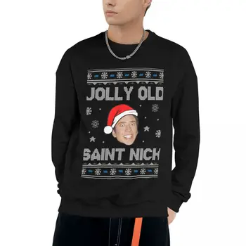 Jolly Eski Aziz Nick Nicolas Kafesi Noel Tişörtü essentials eşofman anime giyim Kazak kadın erkek