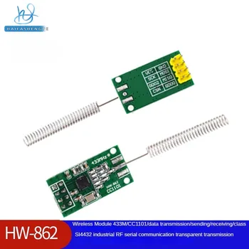Kablosuz Modülü 433M / CC1101 / veri İletimi / alıcı / SI4432 Endüstriyel Sınıf RF Seri Haberleşme