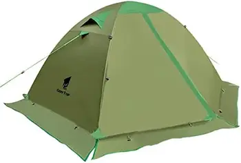 Kişi kamp çadırı 4 Sezon Su Geçirmez Ultralight Sırt Çantasıyla Çadır 2 Kişi Çift Katmanlı Tüm Hava Kolay Kurulum Çadır O