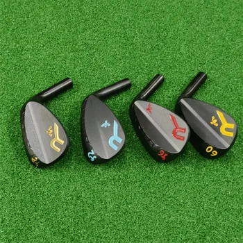 Marka Yeni Golf Reddio Kulüpleri Küçük Arı Golf Kulüpleri renkli DÖVME takozlar Gümüş / siyah 48 52 56 60 sadece kafa