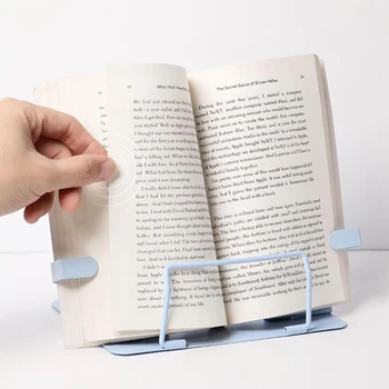 Metal Kitap Standı Ayarlanabilir Yemek Kitabı Belge Okuma Standı Dinlenme Katlanabilir Masa Kitap Tutucu Ağır Kitap Ekran Standı K1KF