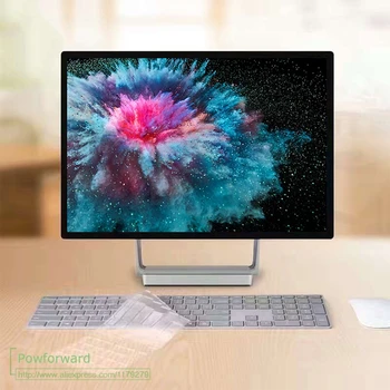 Microsoft Surface Studio / Yüzey Studio 2 klavye Silikon Laptop Klavye Kapak Cilt Koruyucu Ultra İnce Tpu