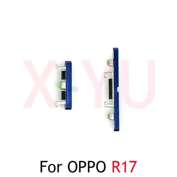 OPPO için R17 Güç Düğmesi açık kapalı Ses Yukarı Aşağı Yan Düğme Anahtarı Onarım Parçaları