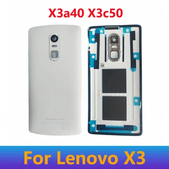 Orijinal Lenovo X3 X3a40 X3c50 Telefon arka Pil Kapağı Arka Konut Case Yedek Parçalar