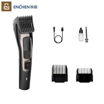 Orijinal Youpin ENCHEN Sharp3S Saç Kesme Makinesi Erkekler Elektrikli Kesme Makinesi Profesyonel Düşük Gürültü Kuaför 1-20mm Yetişkin için