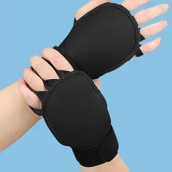 Spor eldiveni Anti Patinaj egzersiz eldiveni halter eldiveni Deadlift için Antreman Vücut Geliştirme Halter Güç Kaldırma
