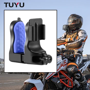 TUYU Motosiklet Kask Çene Dağı GoPro Hero 11 10 9 8 7 6 Eylem Spor Kamera Tutucu Motosiklet Stander ınsta360 Aksesuarı