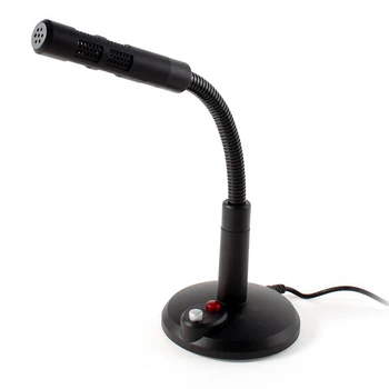 USB'Lİ mikrofon 360° Çok Yönlü Mikrofon Kablolu Mikrofon Ayarlanabilir Açı PC Konferans İnternet Telefonu