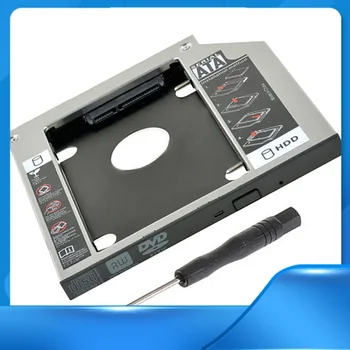 YENİ 12.7 mm SATA 2nd SSD HDD Caddy için Lenovo V580c V480 V480A-ISE DS8 A8SH sabit disk Sürücüsü Caddy
