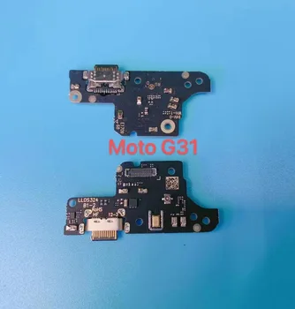 Yuva konnektörü Şarj Şarj Portu Kurulu Motorola Moto G31 G51 5G Şarj Güç USB Flex Kablo